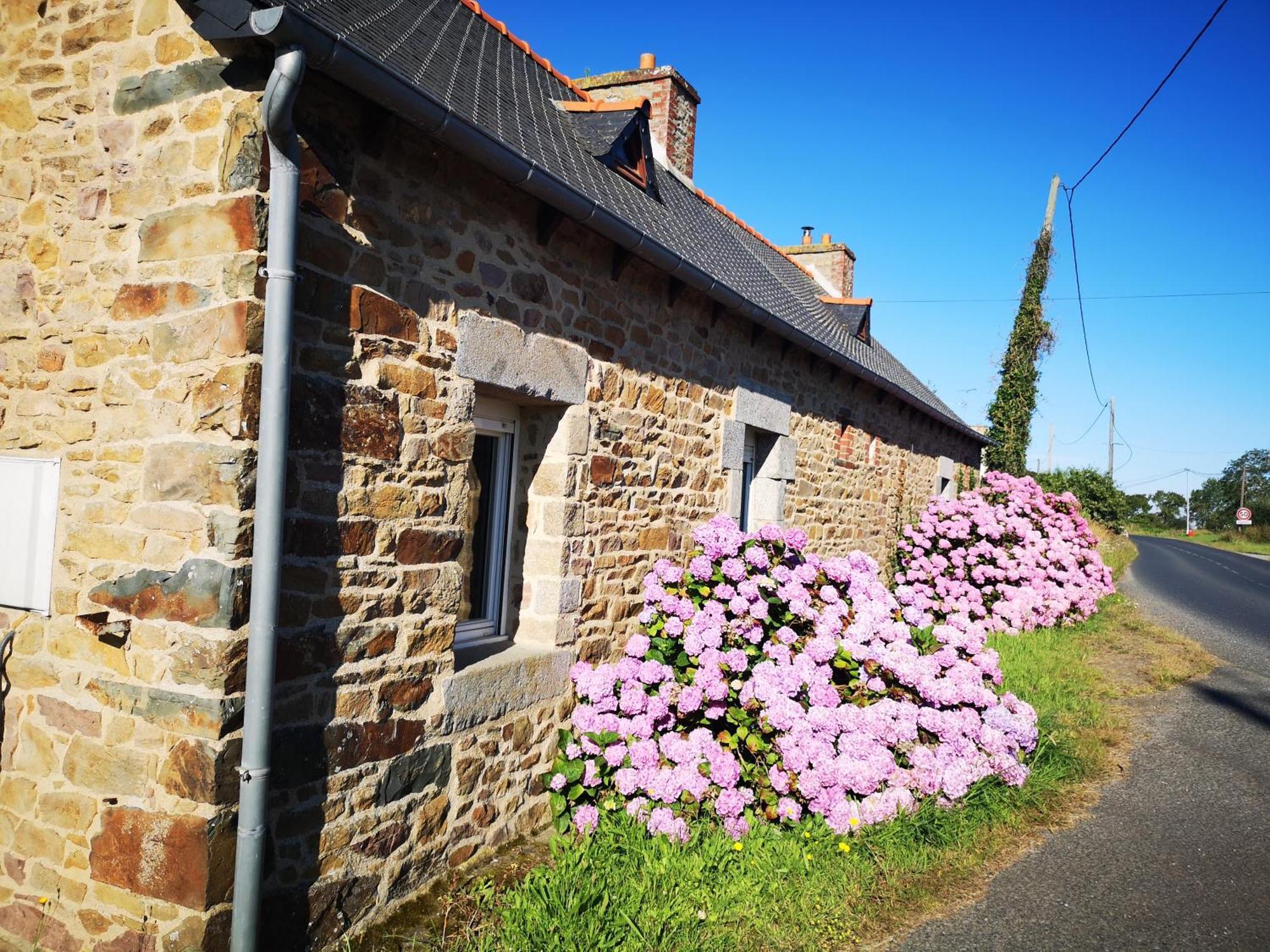 Gite Breton Sur La Cote De Granit Rose Villa Pleudaniel Esterno foto